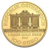 1 Ounce Austrian Philharmonic Gold Coin
