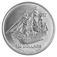 1 oz Cook Island Platinum Bullion Coin 
