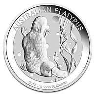 1 oz Platinum Platypus Coin