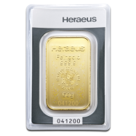 50 gram Heraeus Gold Bar