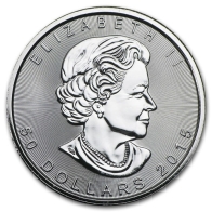 1 Ounce Platinum Maple Leaf Coin