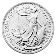 1 Ounce British Britannia Silver Coin