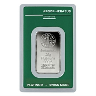 20 Gram Argor Heraeus Platinum Bar