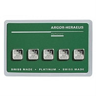 5 Gram Argor Heraeus Multigram Platinum Bar