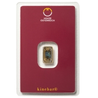 1 Gram Austrian Mint Gold Kinebar