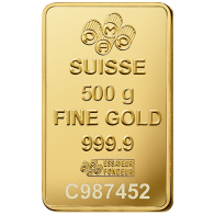 1/2 Kilogram PAMP Fortuna Gold Bar