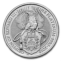 1 Ounce Queen's Beasts Platinum Coin - Griffin Series