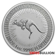1 Ounce Platinum Kangaroo Coin
