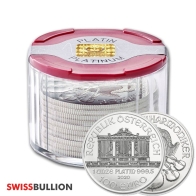 Tube of 10 x 1 Ounce 2020 Platinum Philharmonics