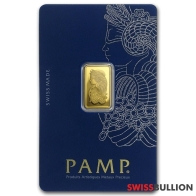2.5 Gram PAMP Fortuna Gold Bar