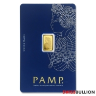 1 Gram PAMP Fortuna Gold Bar