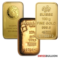 100 Gram Gold Bar