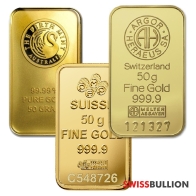50 Gram Gold Bar