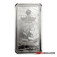 250 Gram St. Helena East India Company Silver Bullion Coin