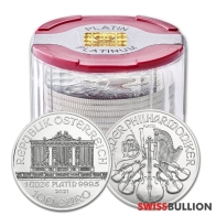 Tube of 10 x 1 Ounce 2021 Platinum Philharmonics