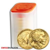 20 x 1 Ounce 2021 Gold Buffalo Coins