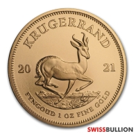 2021 Gold 1 Ounce Gold Krugerrand