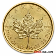 1/2 Ounce 2022 Maple Leaf Gold Coin