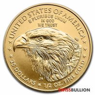 2022 Gold 1/2 Ounce American Eagle