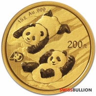 2022 Chinese Panda 15 Gram Gold Coin