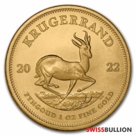 2022 Gold 1 Ounce Gold Krugerrand