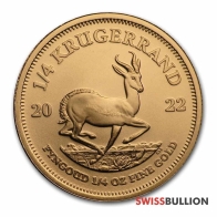 2022 1/4 Ounce Krugerrand Gold Coin