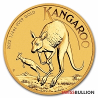 1/4 Ounce 2022 Kangaroo Gold Coin 