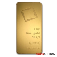1 Kilogram Valcambi Gold bar