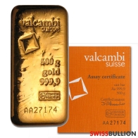 500 Gram Valcambi Cast Gold Bar