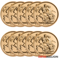 Wholesale 25 x Gold Sovereigns