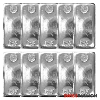 Wholesale 15 x 1 Kilogram Perth Mint Silver Bar