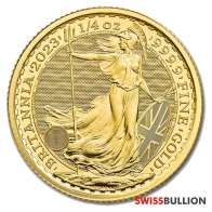 1/4 Ounce 2023 British Britannia Gold Coin