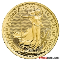 1/2 Ounce 2023 British Britannia Gold Coin