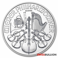 1 Ounce 2023 Silver Austrian Philharmonic Coin