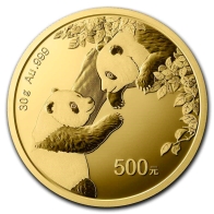 2023 Chinese Panda 30 Gram Gold Coin