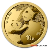 2023 Chinese Panda 1 Gram Gold Coin