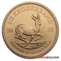 2023 1/2 Ounce Krugerrand Gold Coin