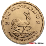 2023 1/10 Ounce Krugerrand Gold Coin