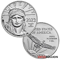 1 Ounce 2023 Platinum American Eagle Coin