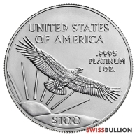 1 Ounce 2023 Platinum American Eagle Coin