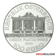 1 Ounce 2023 Platinum Austrian Philharmonic Coin