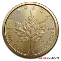 1/2 Ounce 2023 Maple Leaf Gold Coin