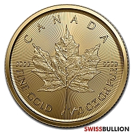 1/10 Ounce 2023 Maple Leaf Gold Coin