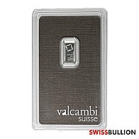 1 Gram Valcambi Platinum Bar