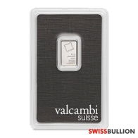 2.5 Gram Valcambi Platinum Bar