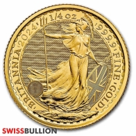1/4 Ounce 2024 British Britannia Gold Coin