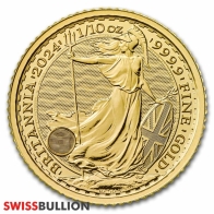 1/10 Ounce 2024 British Britannia Gold Coin