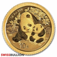 2024 Chinese Panda 1 Gram Gold Coin