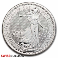 1 Ounce 2024 Silver British Britannia Coin