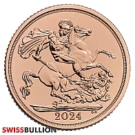 2024 British Sovereign Gold Coin